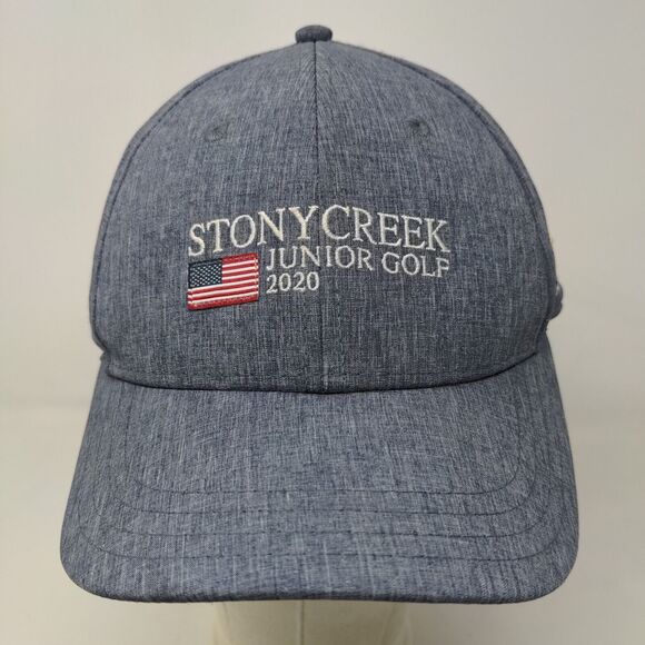 Pukka Men's Strapback Hat Blue Embroidered Stony Creek Junior Golf Club 2020 - Picture 2 of 7